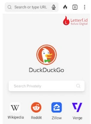 Cara Masuk Ke DuckDuckGo Chrome